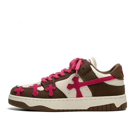 "Pink Cross" Shoes